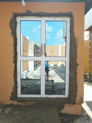 Aluminum Double Panels Hinge Door