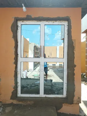 Aluminium Hinge Door Double Panels