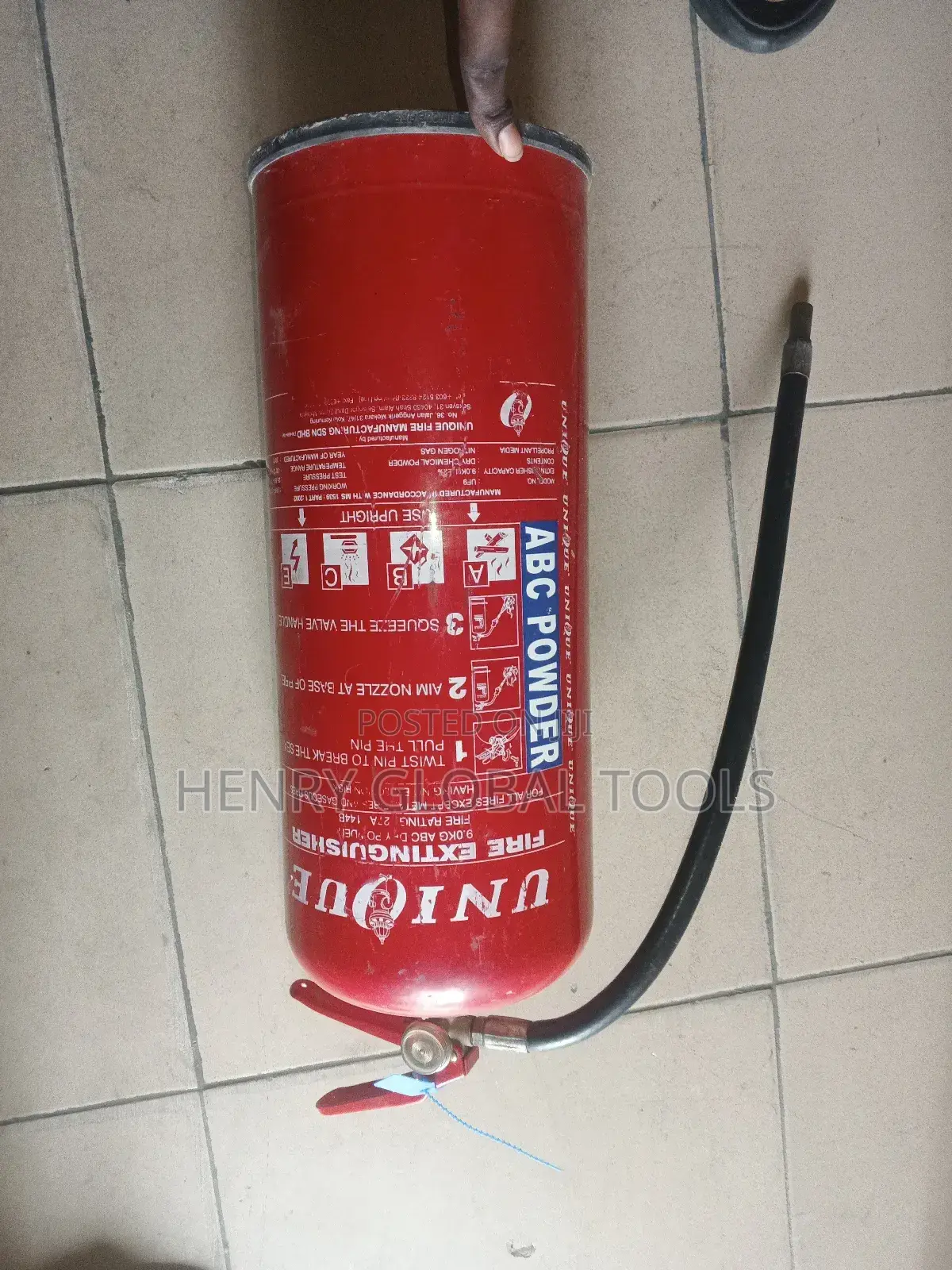 9kg Heavy Duty Fire Extinguisher