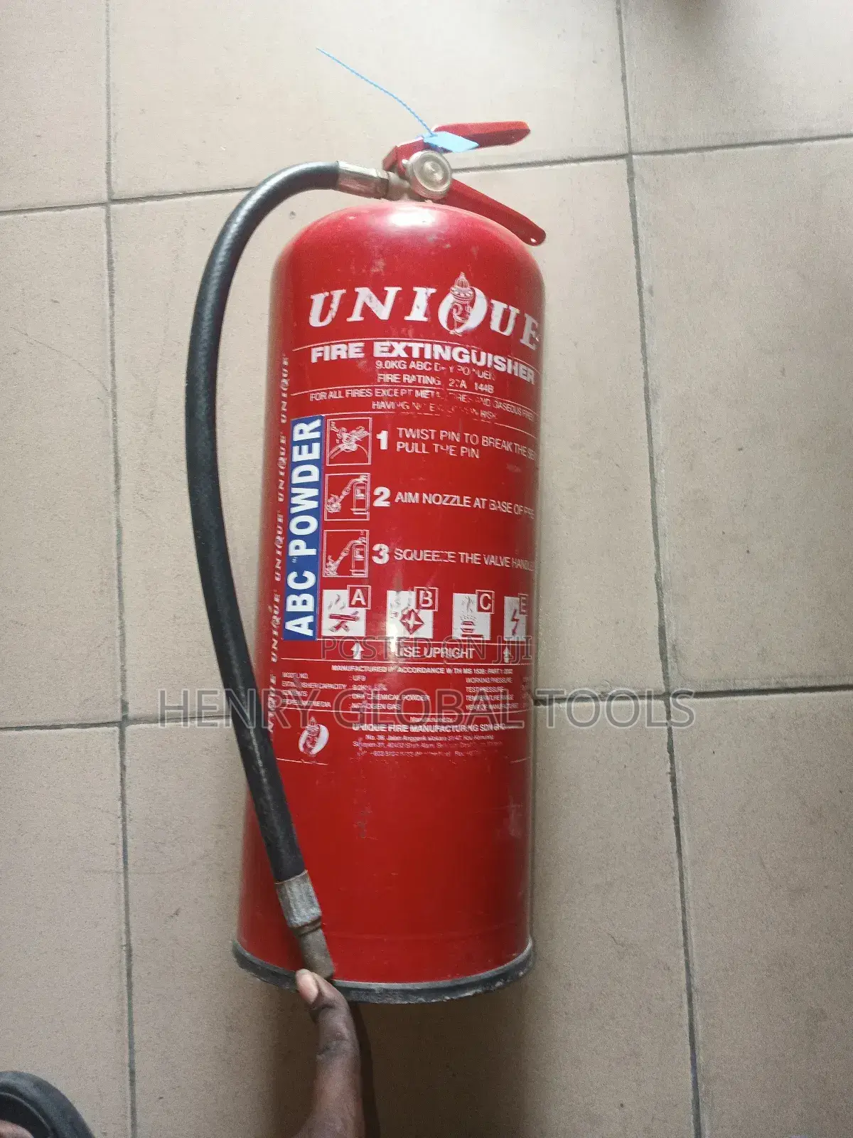 9kg Heavy Duty Fire Extinguisher