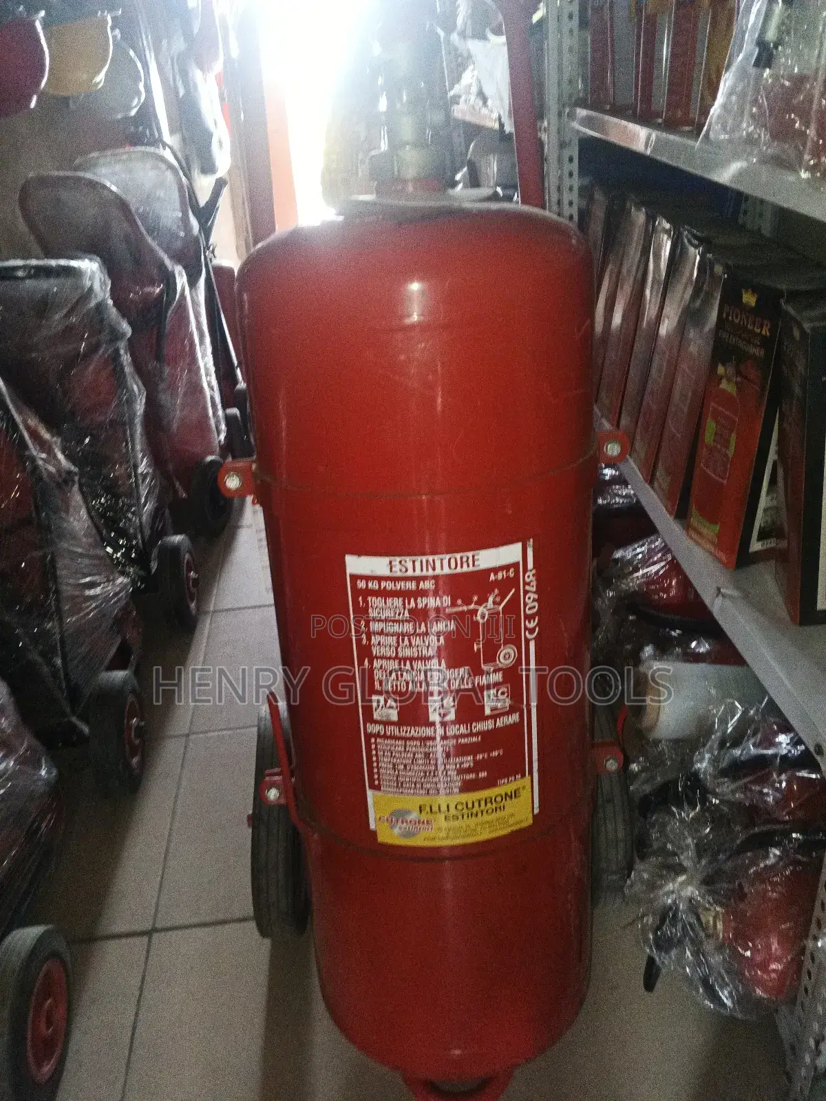 50kg Heavy Duty Fire Extinguisher