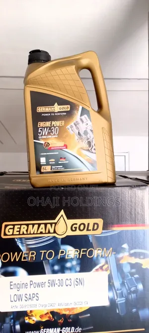 German Gold Engine Oil. 5l ( Certified Fully Synthetic ) Europe Oils