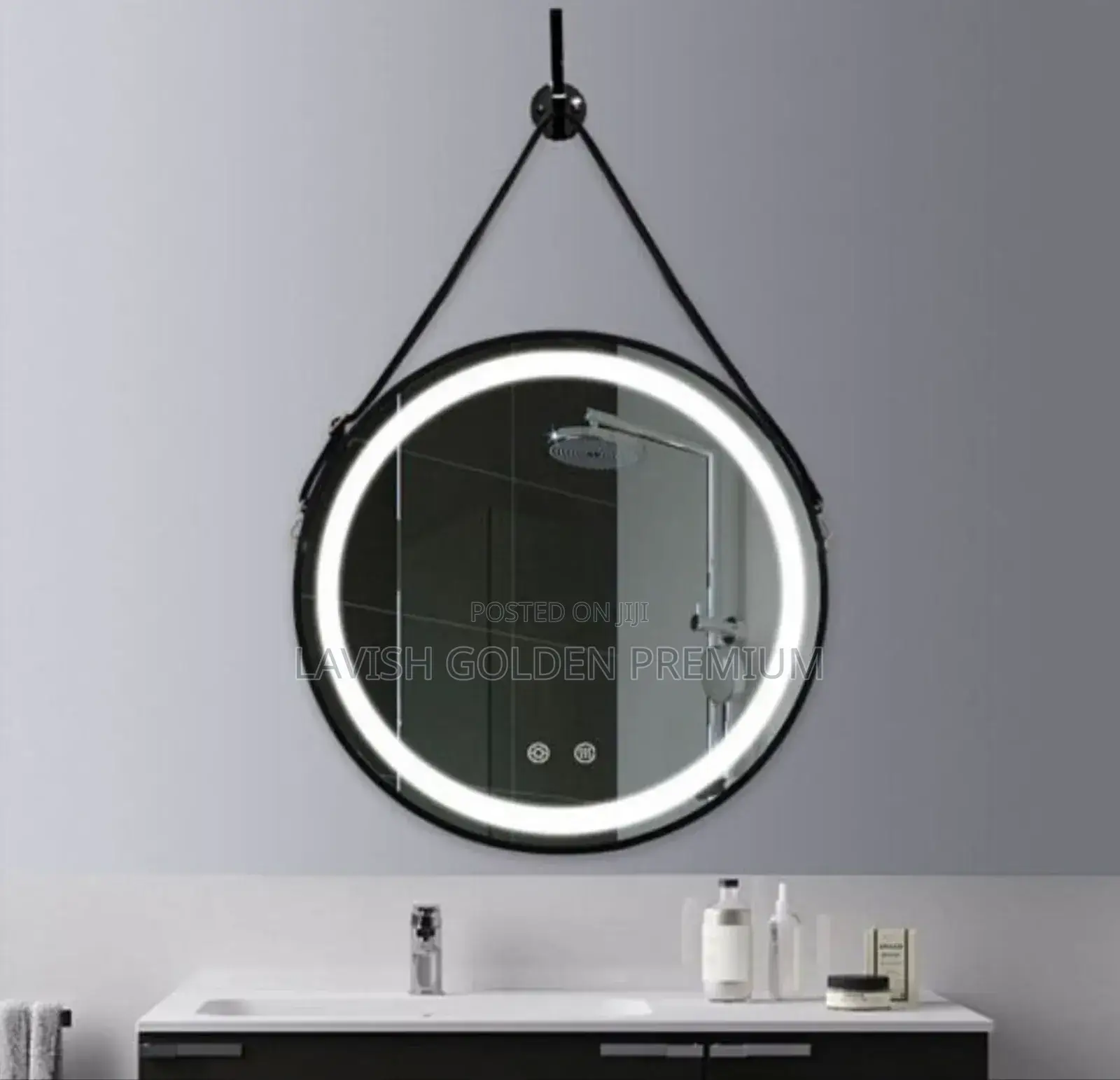 Led Mirror With Light and Belt
