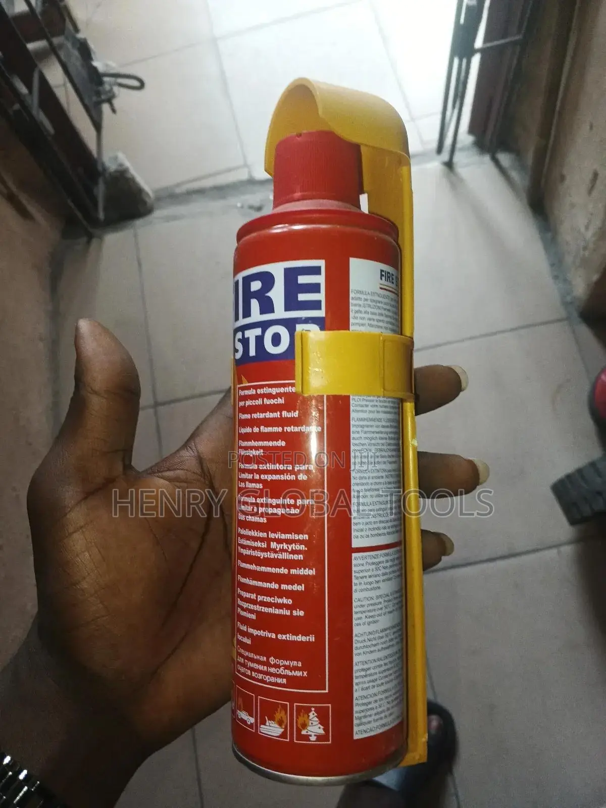 500ml Fire Stop Extinguisher