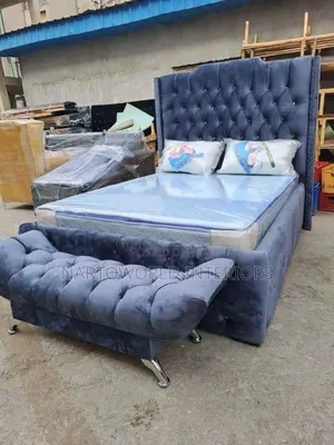 Deluxe-Fabric 6by6 Bedframe