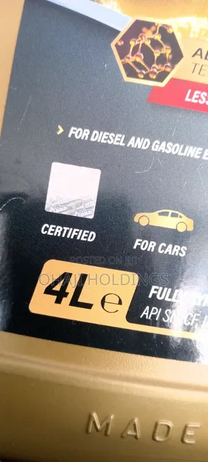 German Gold Engine Oil. 4 Litre( Authenticated)