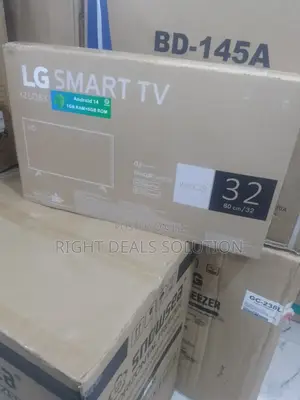 Sleek Lg 32" Smart Tv With Built-in Streaming Magic