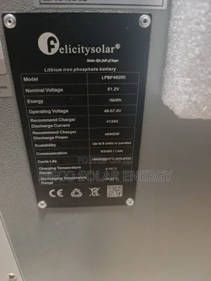 Felicity Lithium Ion Battery