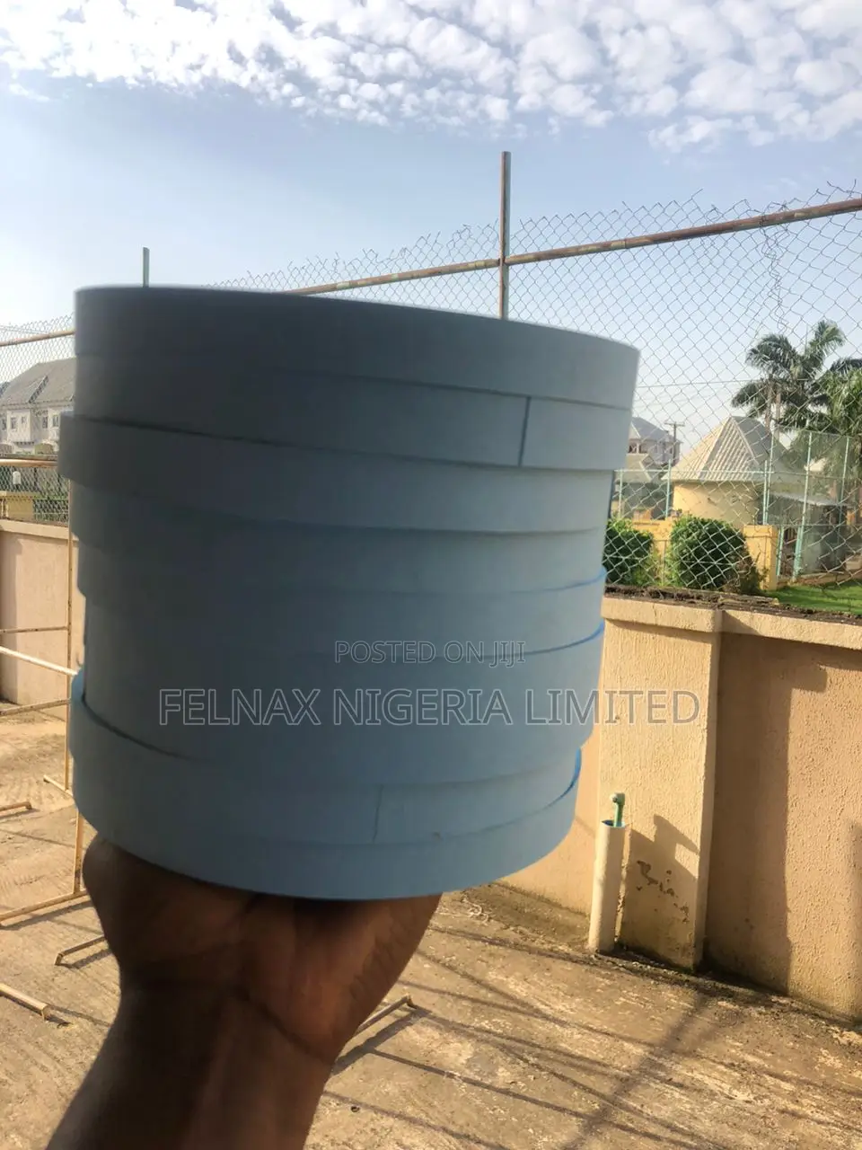 Round and Numbered Tagging Paper. Durable and Water Resistent