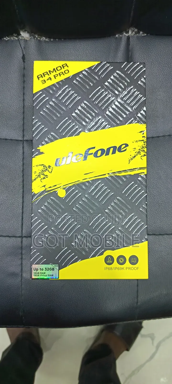 New Ulefone Armor 17 Pro 256 GB Black