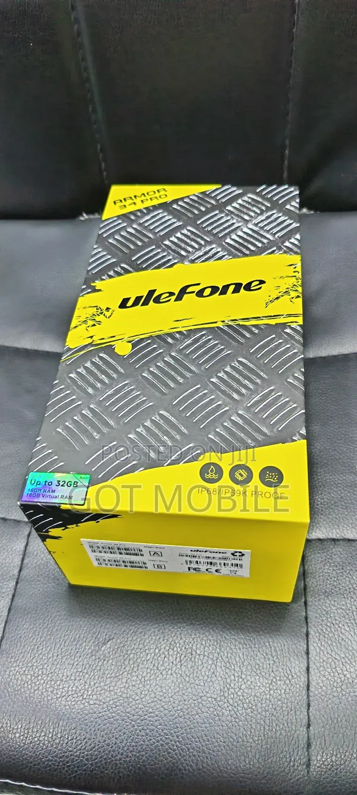 New Ulefone Armor 17 Pro 256 GB Black