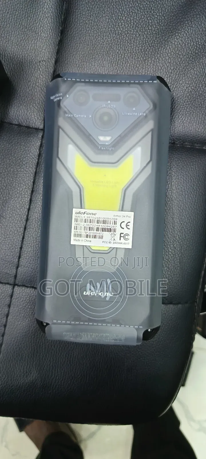 New Ulefone Armor 17 Pro 256 GB Black