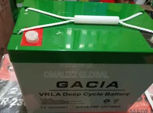 75ah Gacia Battery 12v