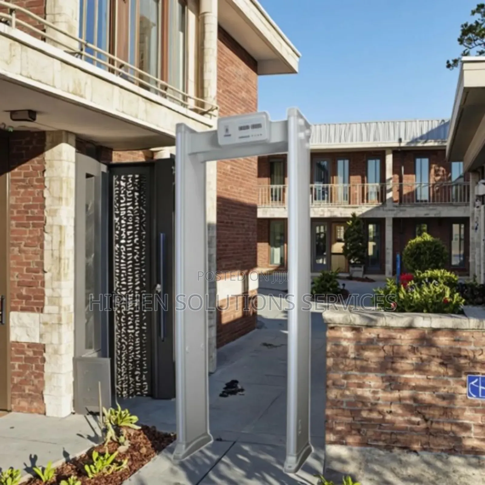 6 Zones Walkthrough Metal Security Screening System Installation