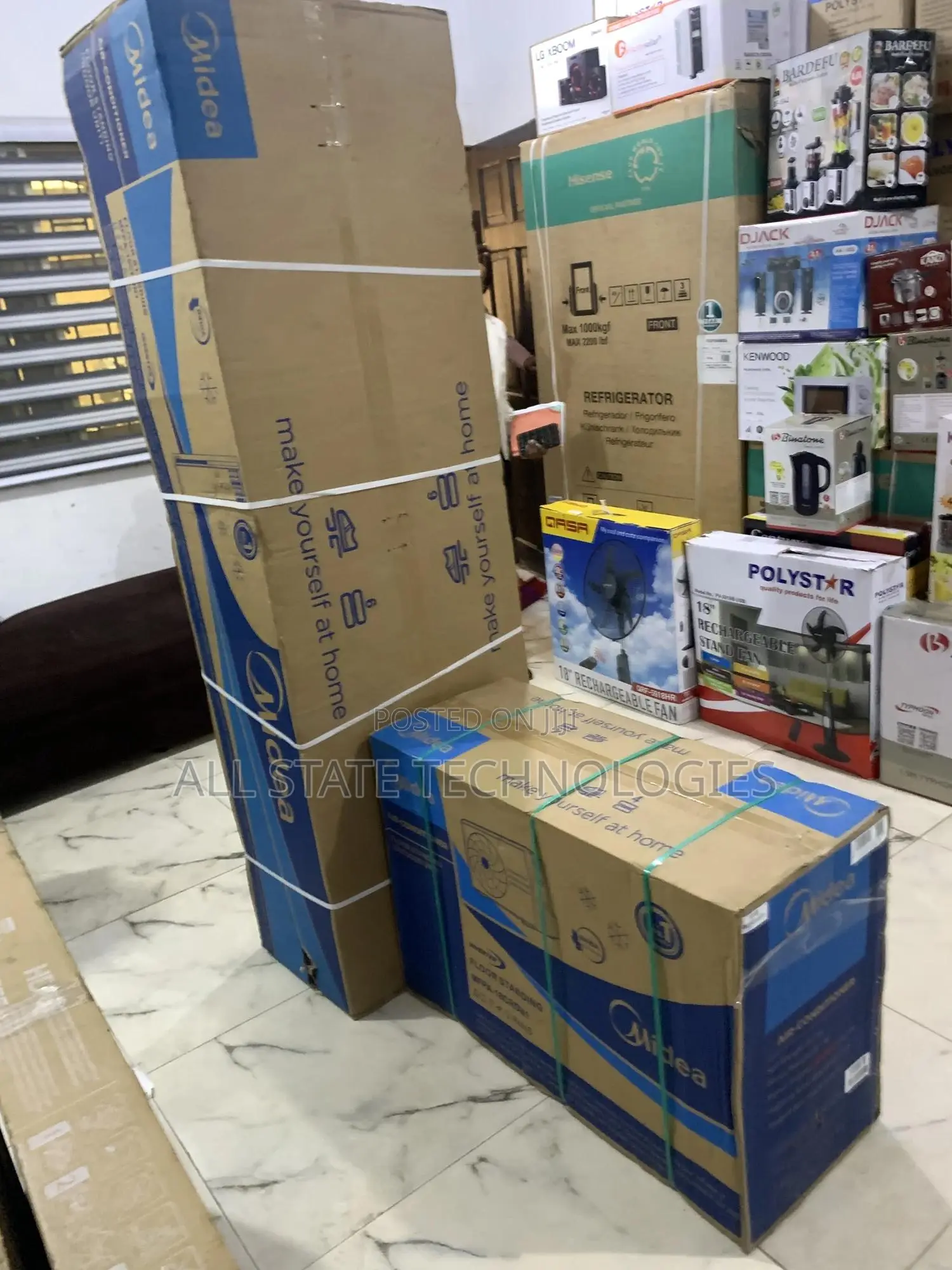 Powerful Midea 2 Tons Inverter Standing Ac – Super Cooling Beast!