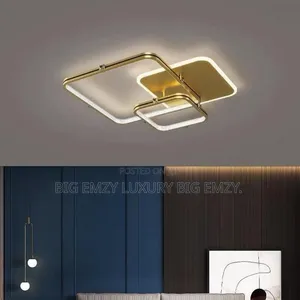 Modern Golden Ceiling Lights.