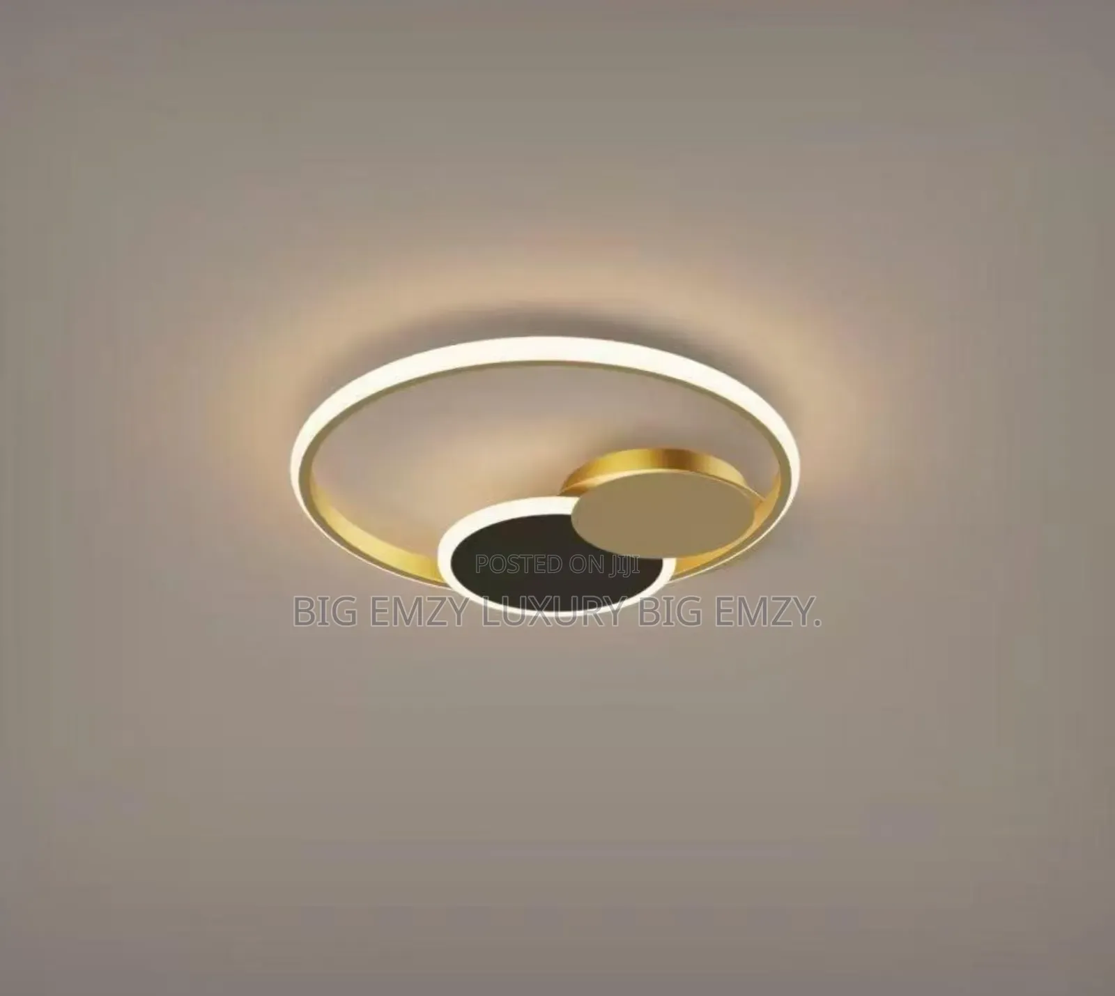 Modern Golden Ceiling Lights.