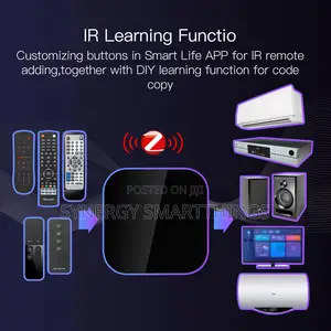 Battery Powered Zigbee Universal Ir Remote