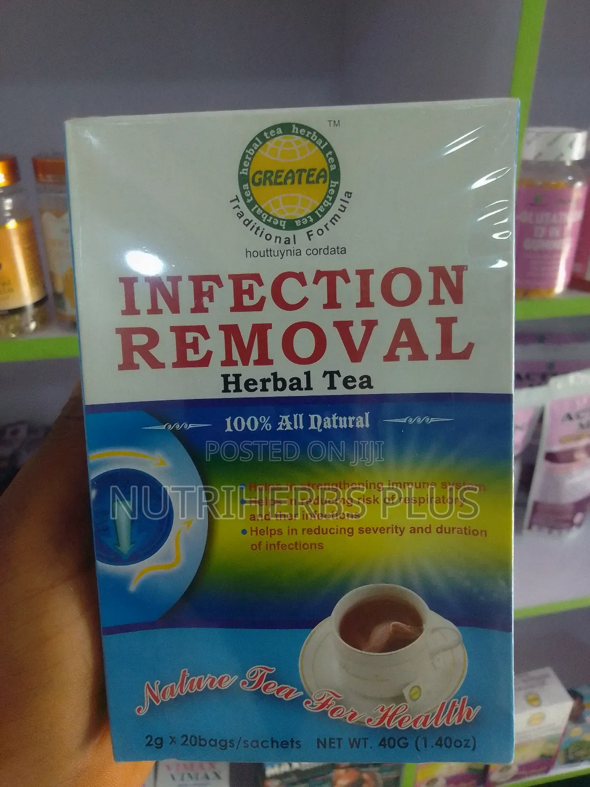 Greatea Infection Removal Herbal Tea: Permanent Solution for Infection