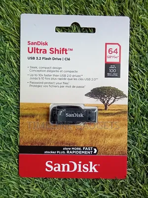 Sandisk Ultra Shift Flash Drive 64gb