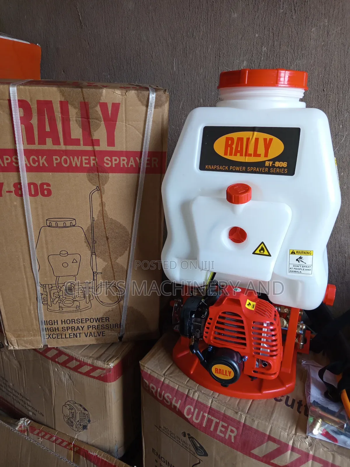 4-Stroke Motorized Knapsack Sprayer