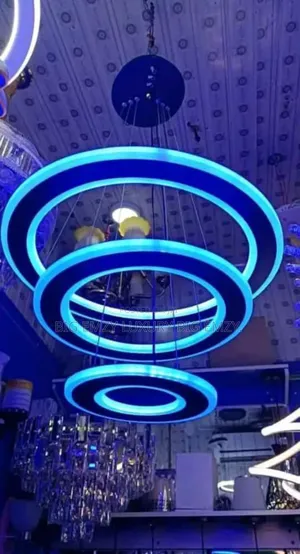 Modern Led Round Gold 3 Step Light .