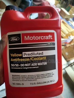 Ford Motor Craft Yellow Prediluted Antifreeze/Coolant 4litres.