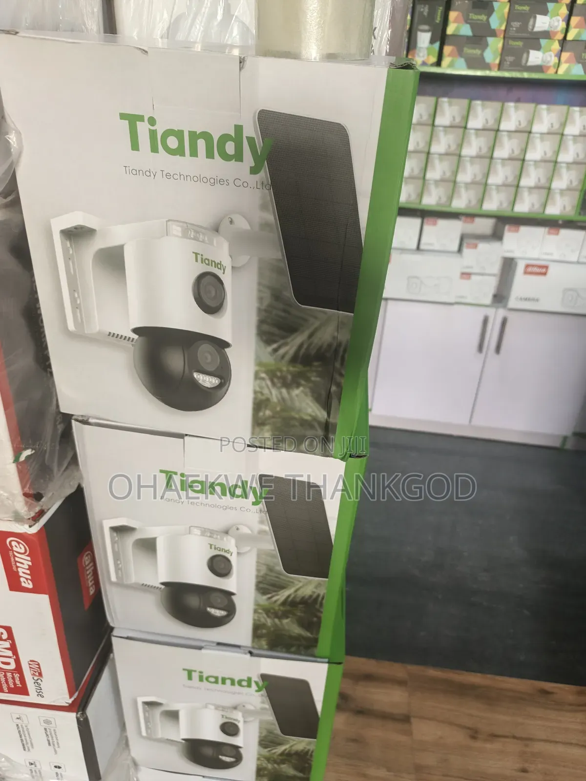Tiandy 4g Solar Plz Camera