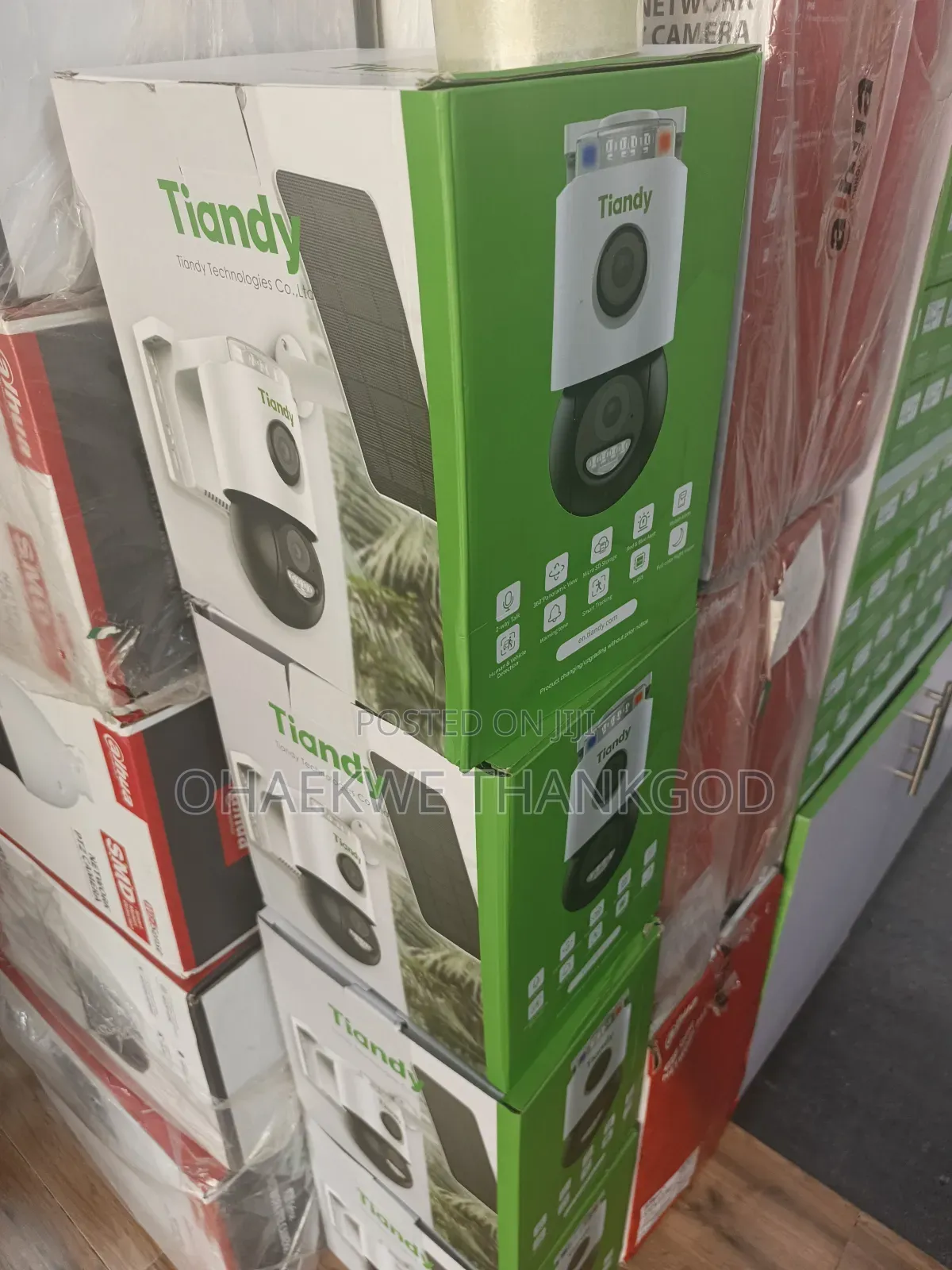 Tiandy 4g Solar Plz Camera