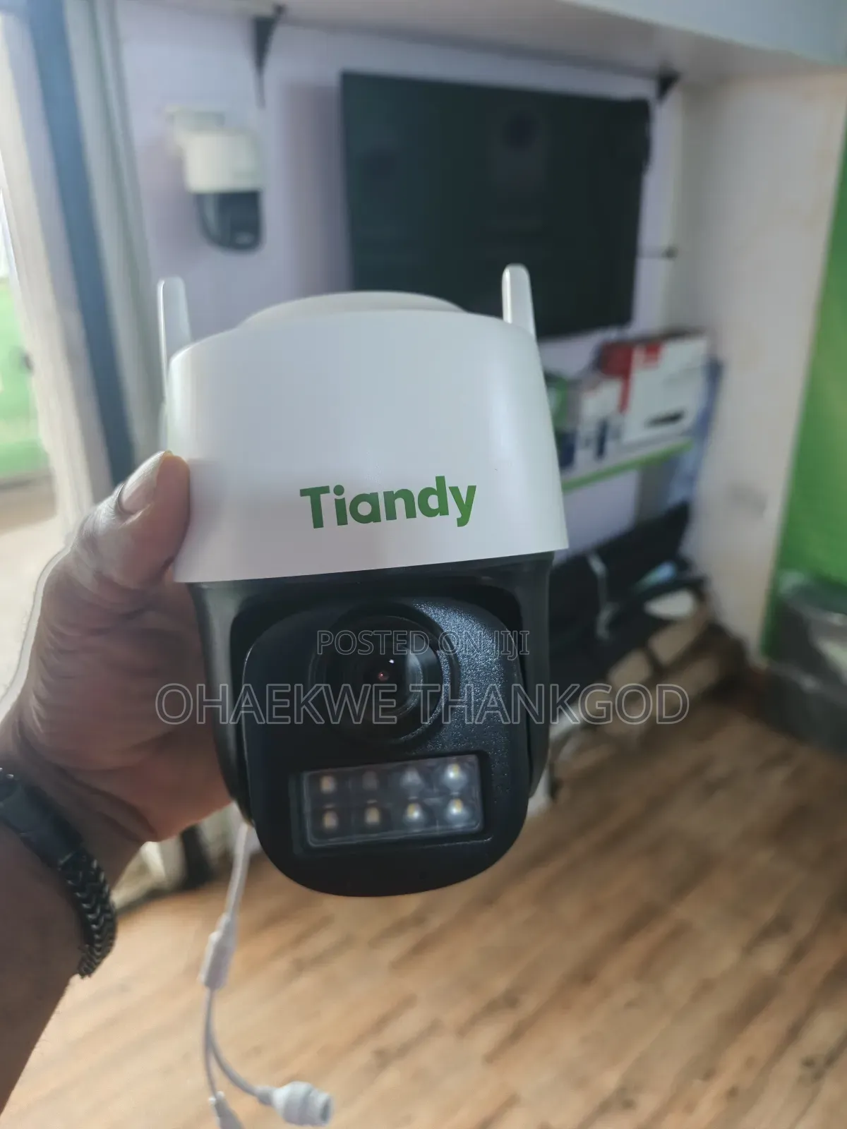 Tiandy Wifi PTZ Camera Memory Card Enable