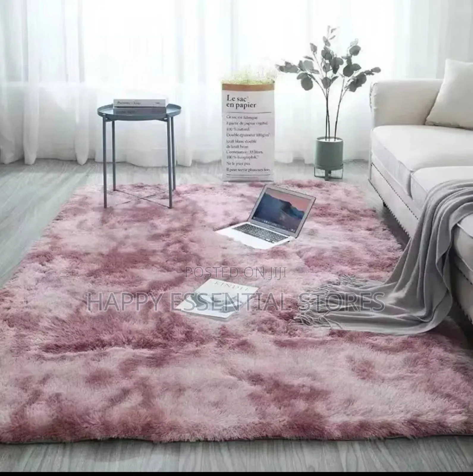 Plush Soft Fluffy Center Rugs Size : 160x230cm(5by7)Ft