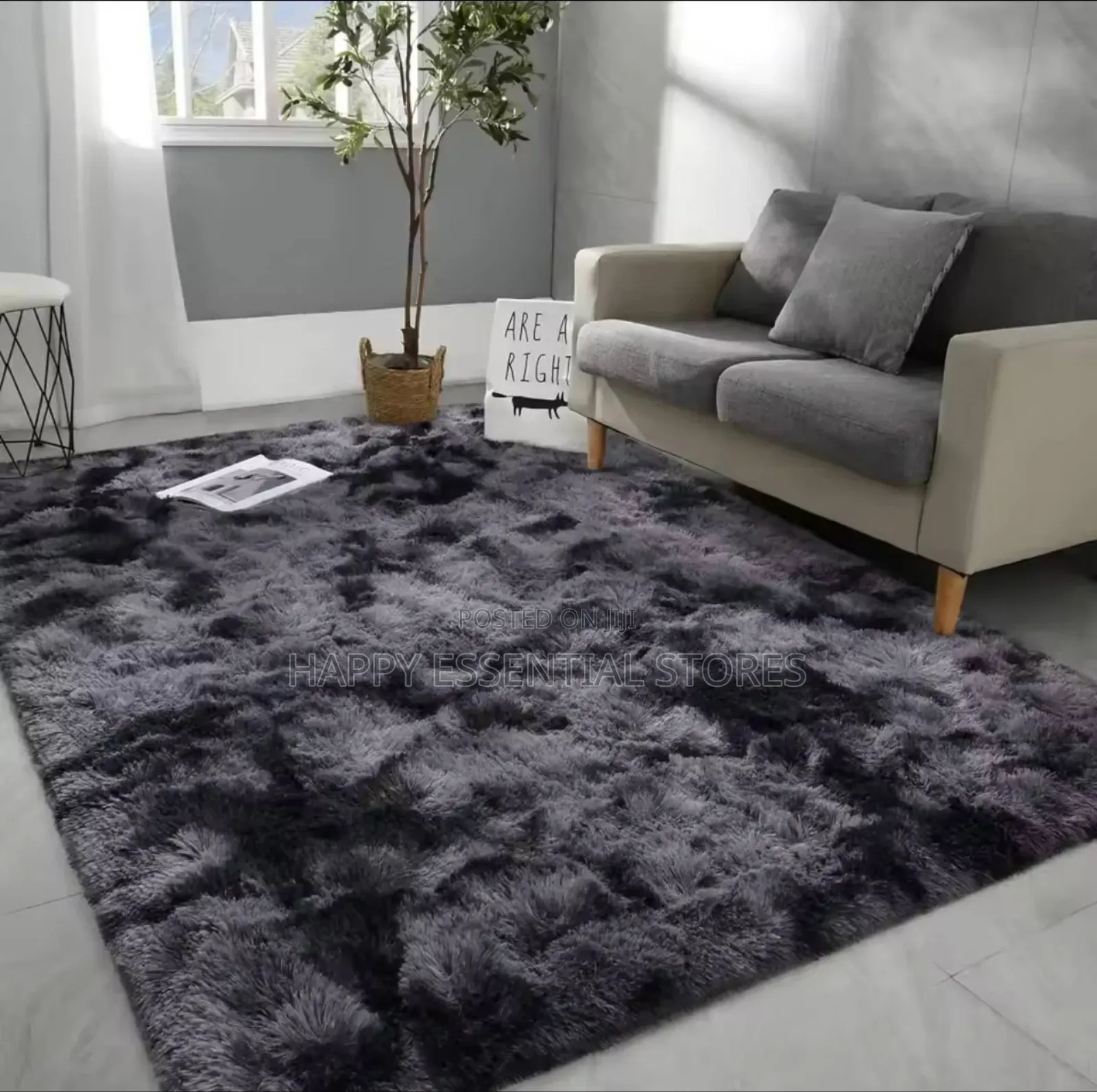 Plush Soft Fluffy Center Rugs Size : 160x230cm(5by7)Ft