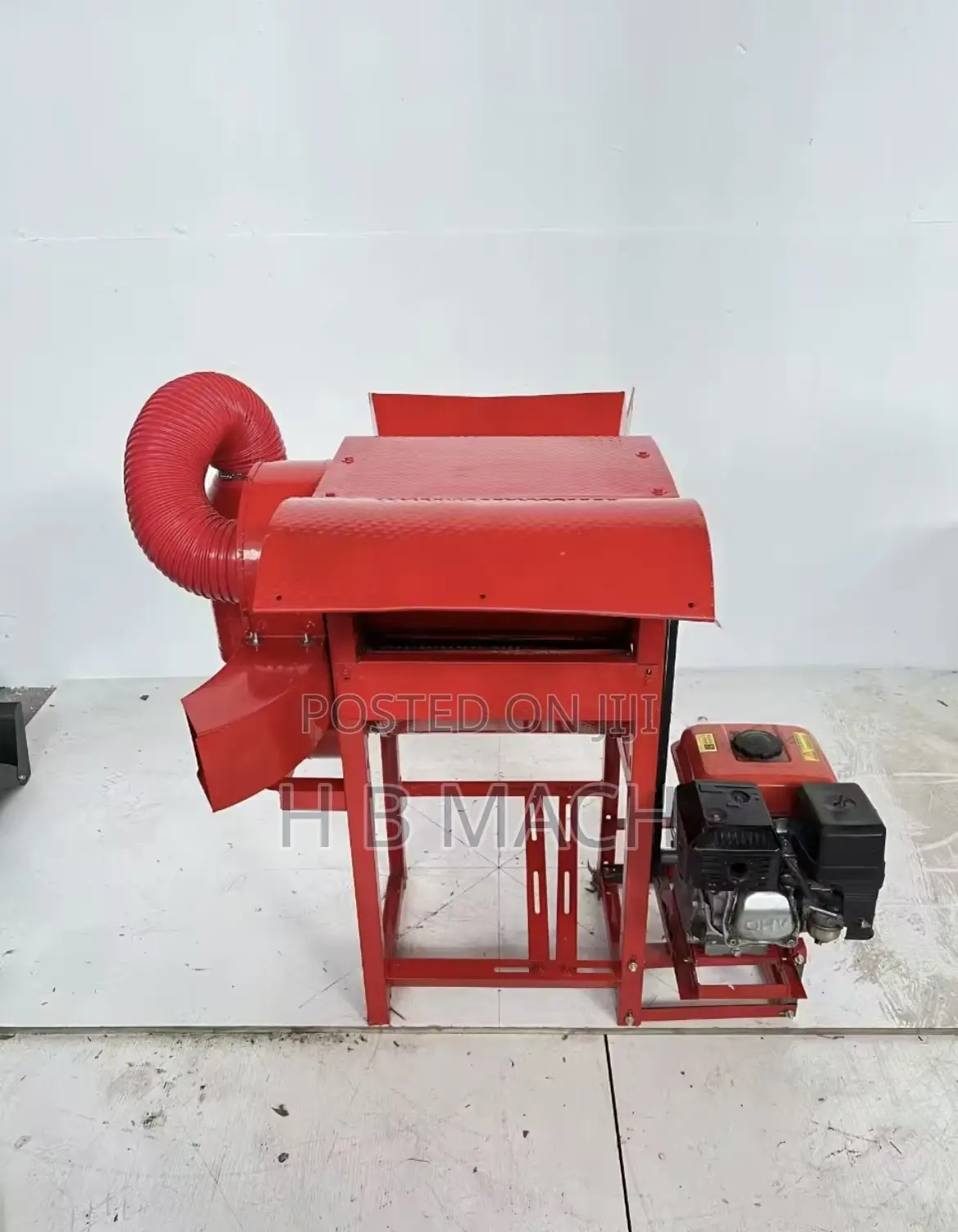 Rice Thresher With Engine