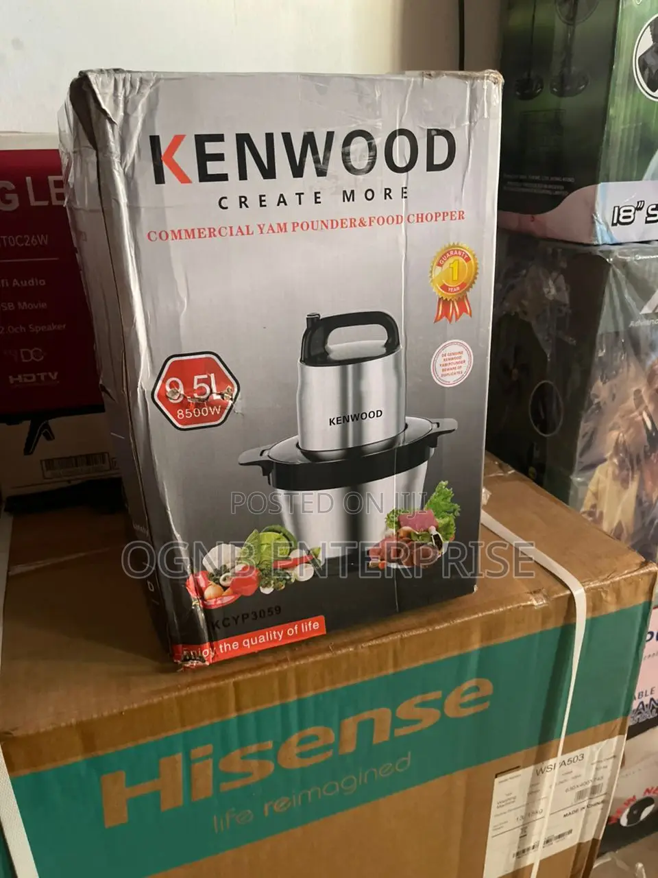 Kenwood Yam Pounder Food Processor