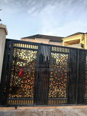 Gold Steel Gate