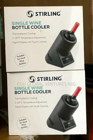Stirling Single Wine Bottle Cooler (Suitable for Most Wine Bottles)