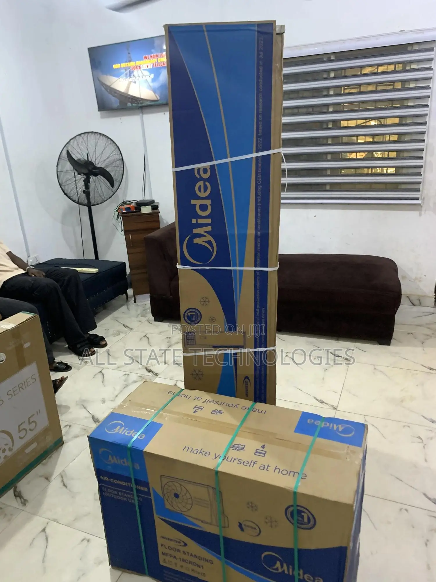 Midea 2 Tons Inverter Standing Unit – Smart Cooling Technology