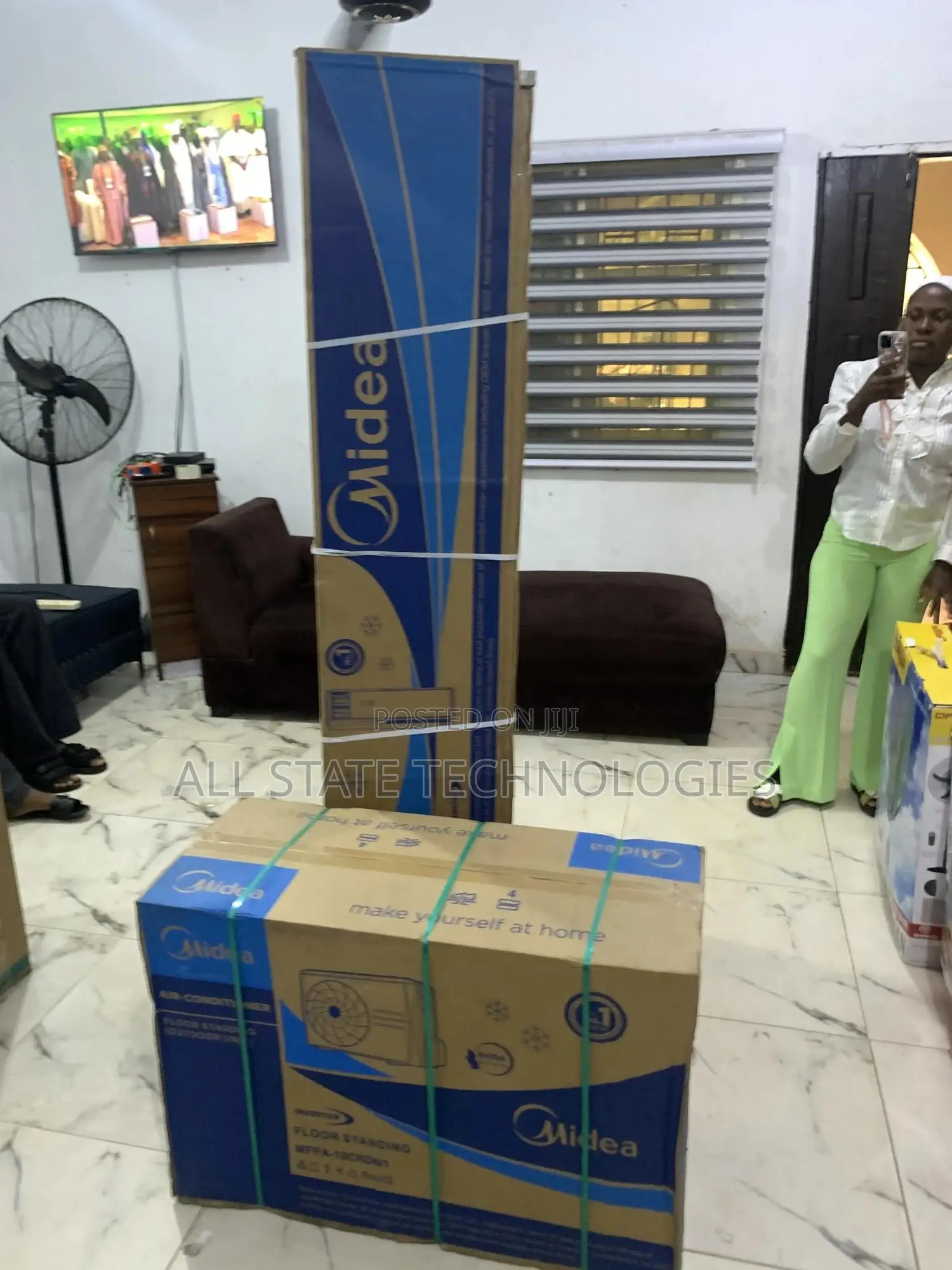 Midea 2 Tons Inverter Standing Unit – Smart Cooling Technology