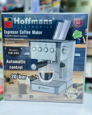 Hoffmans 1500w 20bar Automatic Coffee Espresso/Coffee Maker Machine