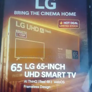 Lg 65 Inches Smart With Breathtaking Visual Gameplay Mode