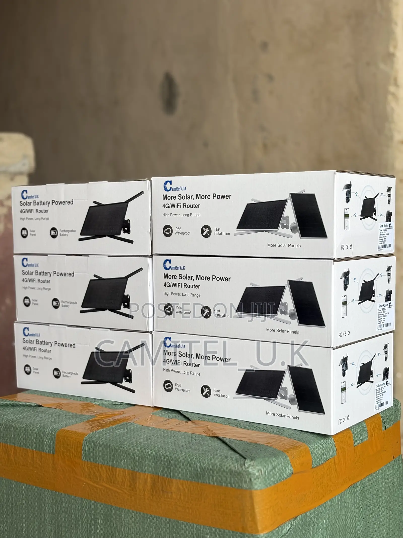 4g Universal Solar Battery Router