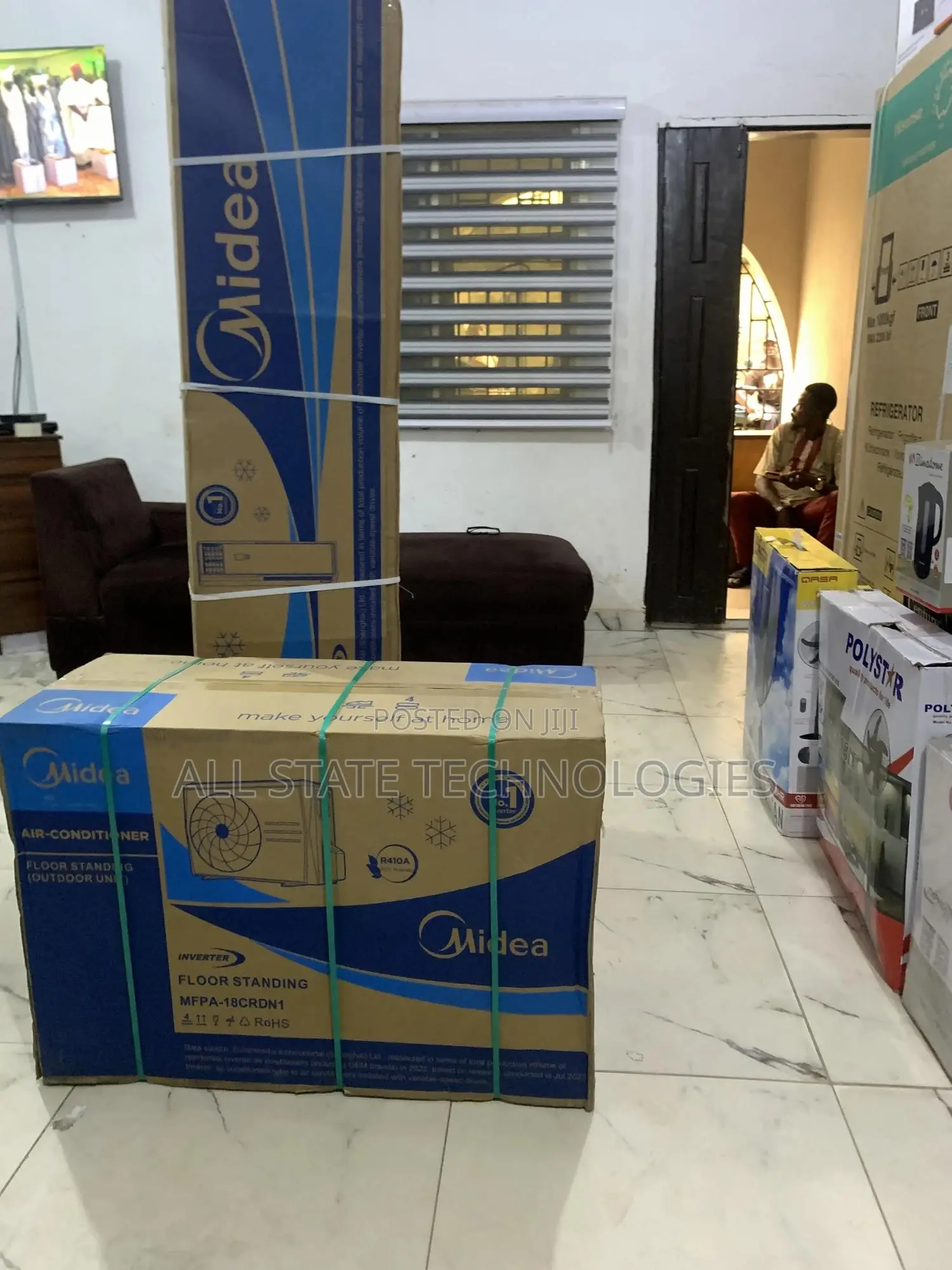 Brand New Midea Standing Ac 2 Tons – Super Cooling Comfort