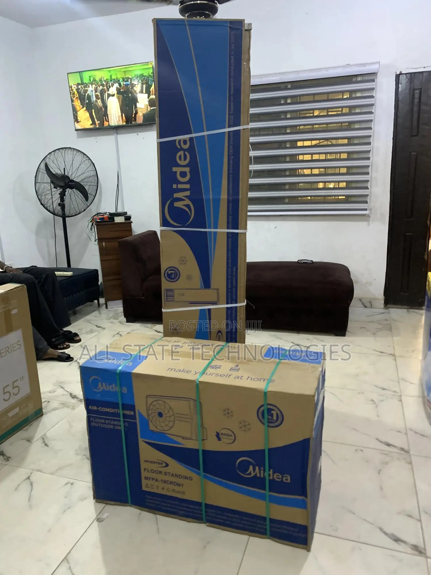 Brand New Midea Standing Ac 2 Tons – Super Cooling Comfort