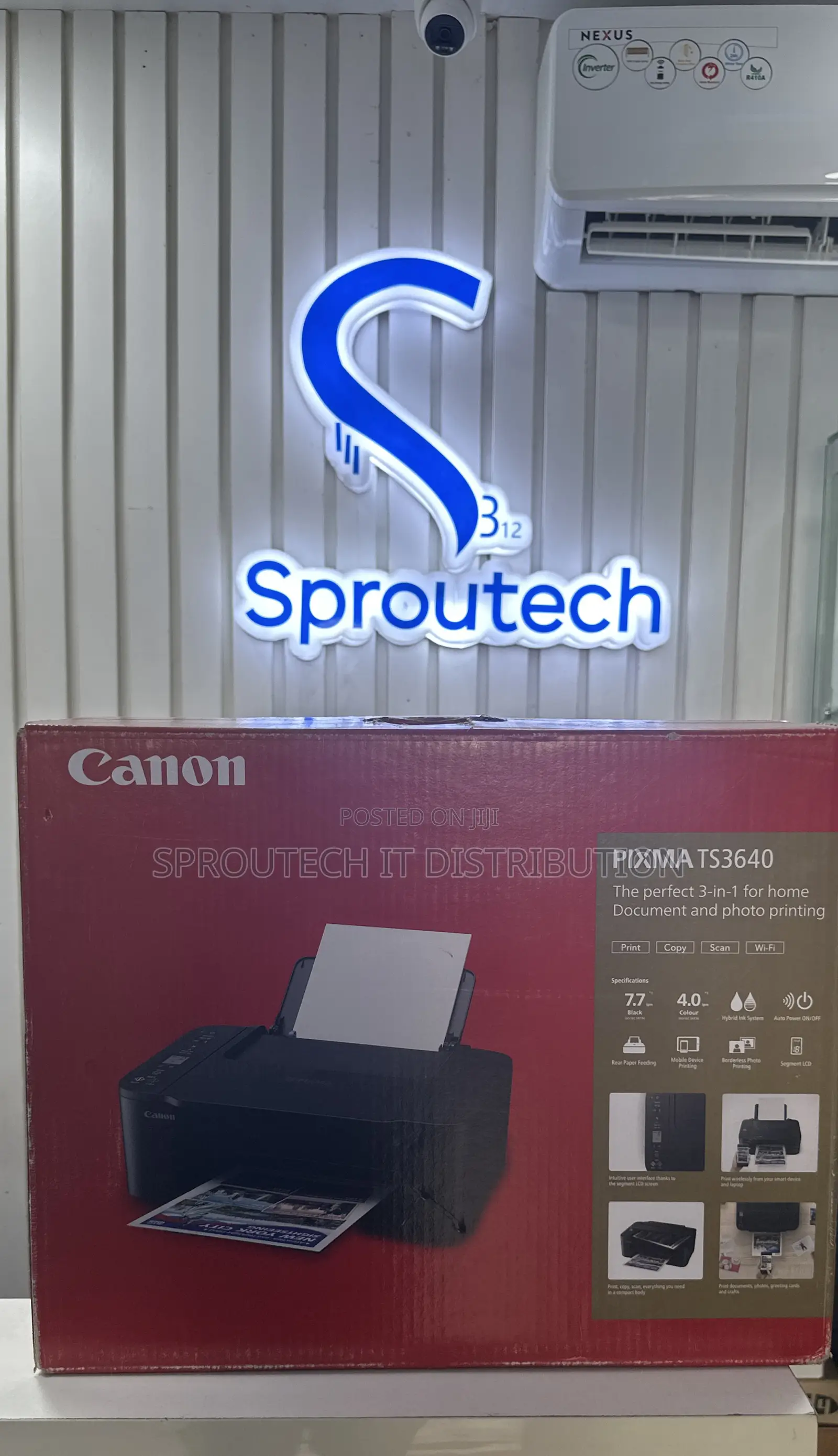 Canon Pixma Ts3640 Printer