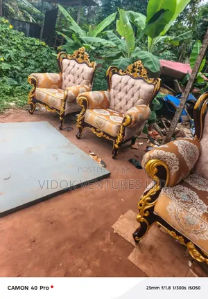 7 Seater Royal Sofa With Centre Table and 2 Side Tables for Vip