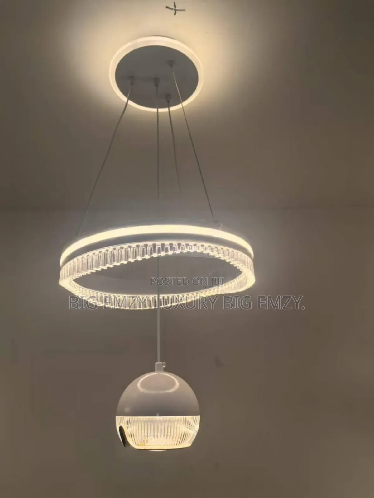 Led Multiple Colours Pendant Lights.