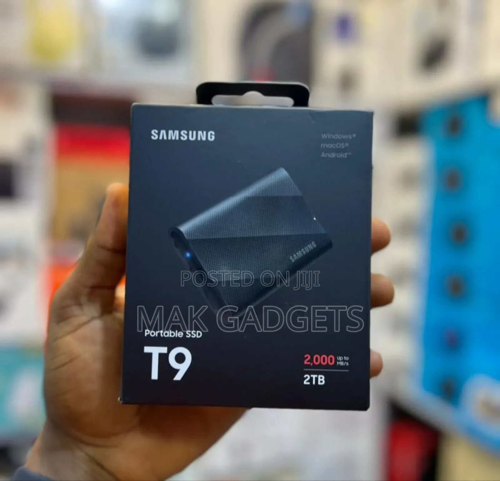 Samsung T9 2tb Portable SSD - Black