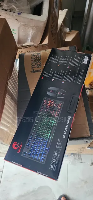 Raiku Wireless RGB Keyboard and Mouse