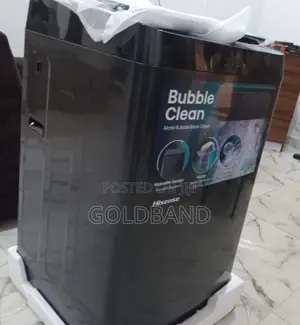 Hisense 9kg Automatic Washer – Premium Build, Fast Spin Speed