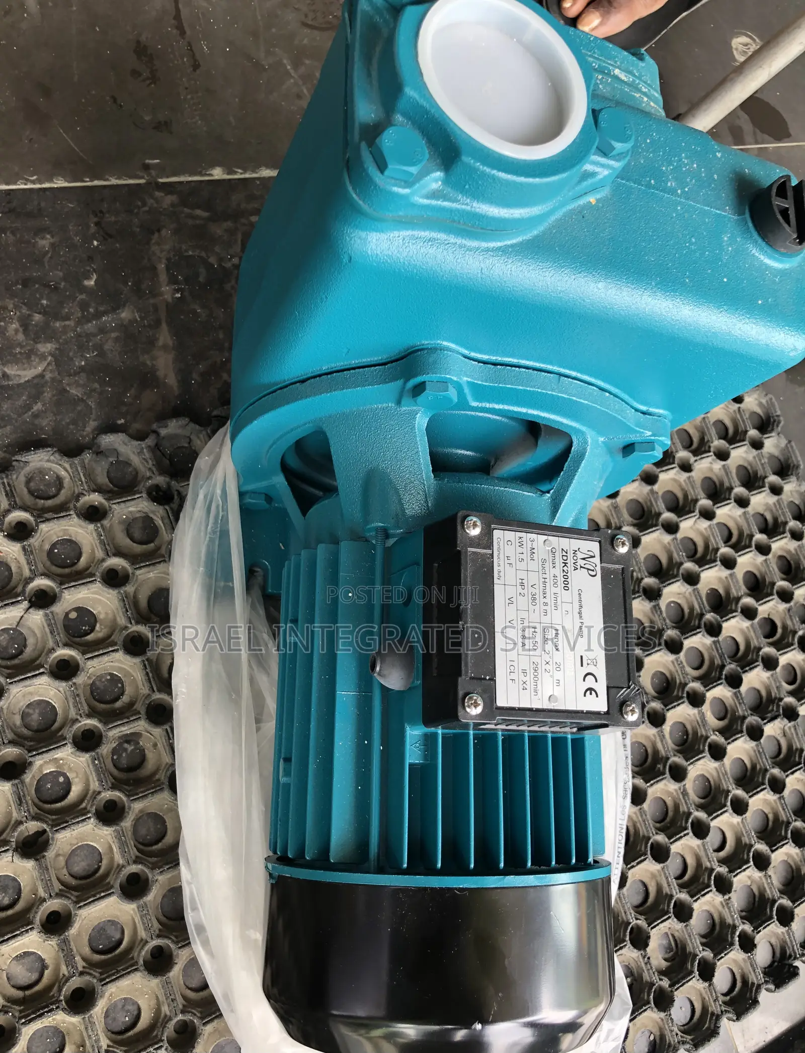 Nova Centrifugal Water Pump (380v 1.5 Kw 2hp)
